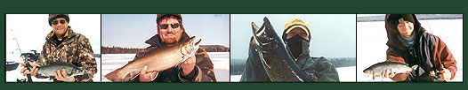Ice Fishing for Trout, Whitefish in Maine