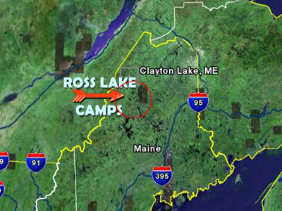 trophy Maine moose hunting at Ross Lake Camps