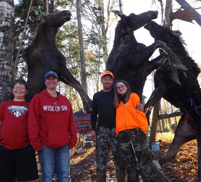 Guided Moose hunting in Maine