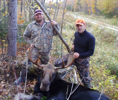 Maine Moose hunting at Ross Lake Camps
